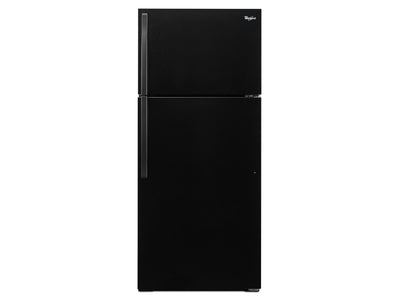Whirlpool Black Top-Freezer Refrigerator (14.3 Cu. Ft.) - WRT314TFDB