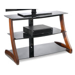 Astrix 40" TV Stand - Black and Brown