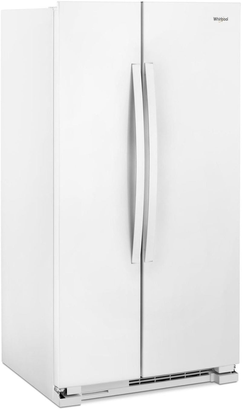 Whirlpool White SidebySide Refrigerator (22 Cu. Ft.) WRS312SNHW Leon's