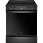 Whirlpool Black Slide-In Electric True Convection Range (6.4 Cu. Ft.) - YWEE750H0HB