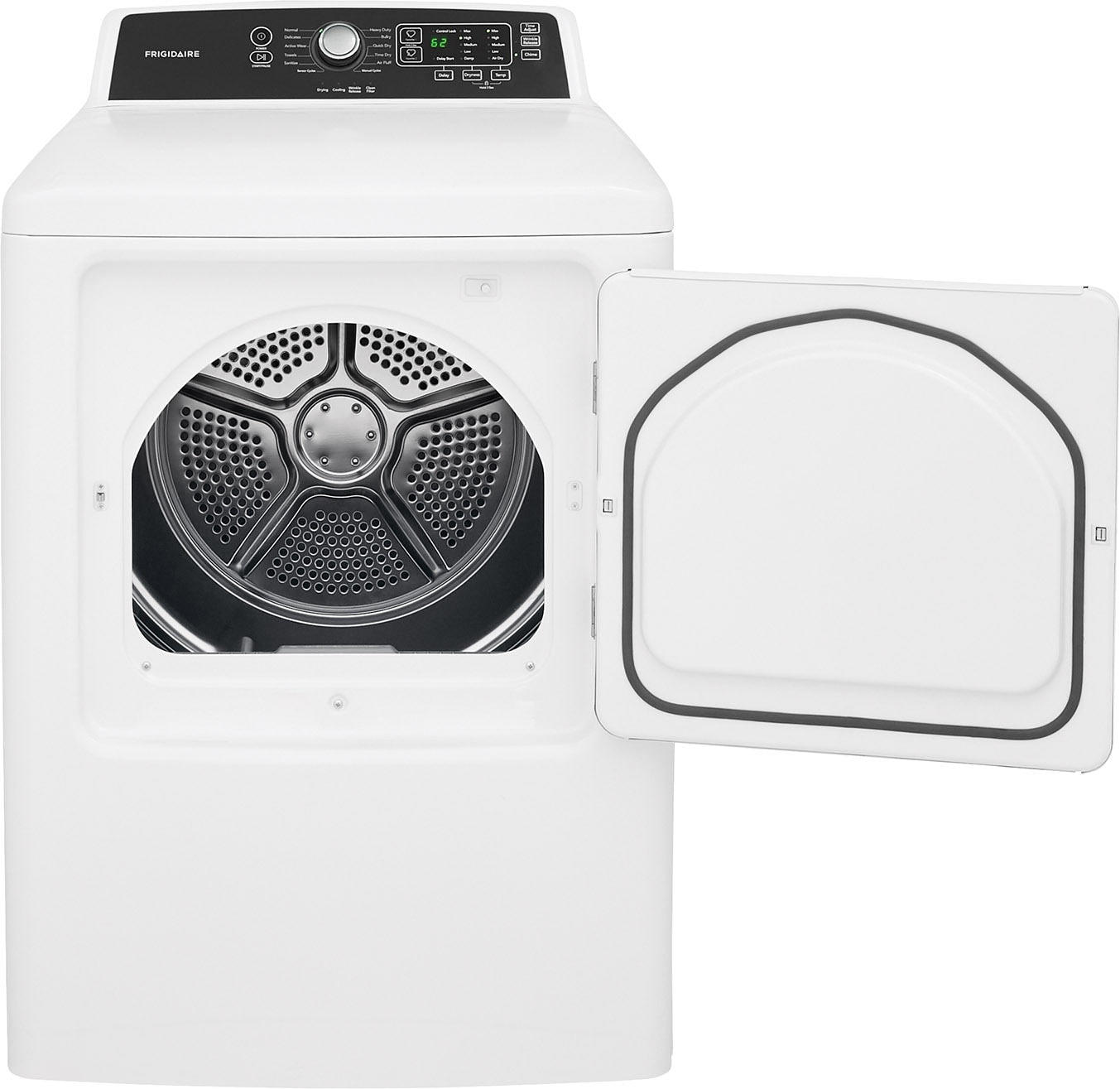 Frigidaire White Gas Dryer (6.7 Cu. Ft.) - FFRG4120SW