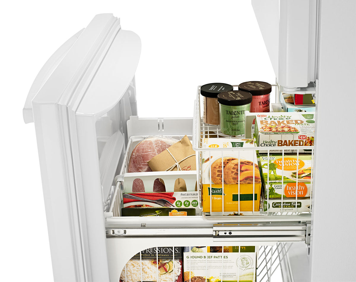 Amana White Bottom-Freezer Refrigerator (22.1 Cu. Ft.) - ABB2224BRW