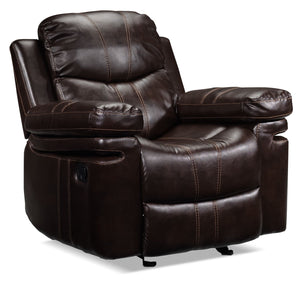 Barcelona II Recliner - Dark Brown