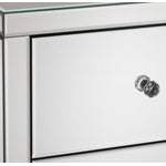 Illusion Night Table - Mirrored Glass