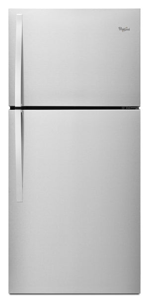 Whirlpool 30" 19.2 Cu. Ft. Stainless Steel Top-Freezer Refrigerator - WRT549SZDM