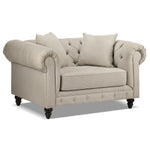 Nubia Chair and a Half - Stone