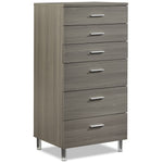 Bellmar 6 Drawer Chest - Grey
