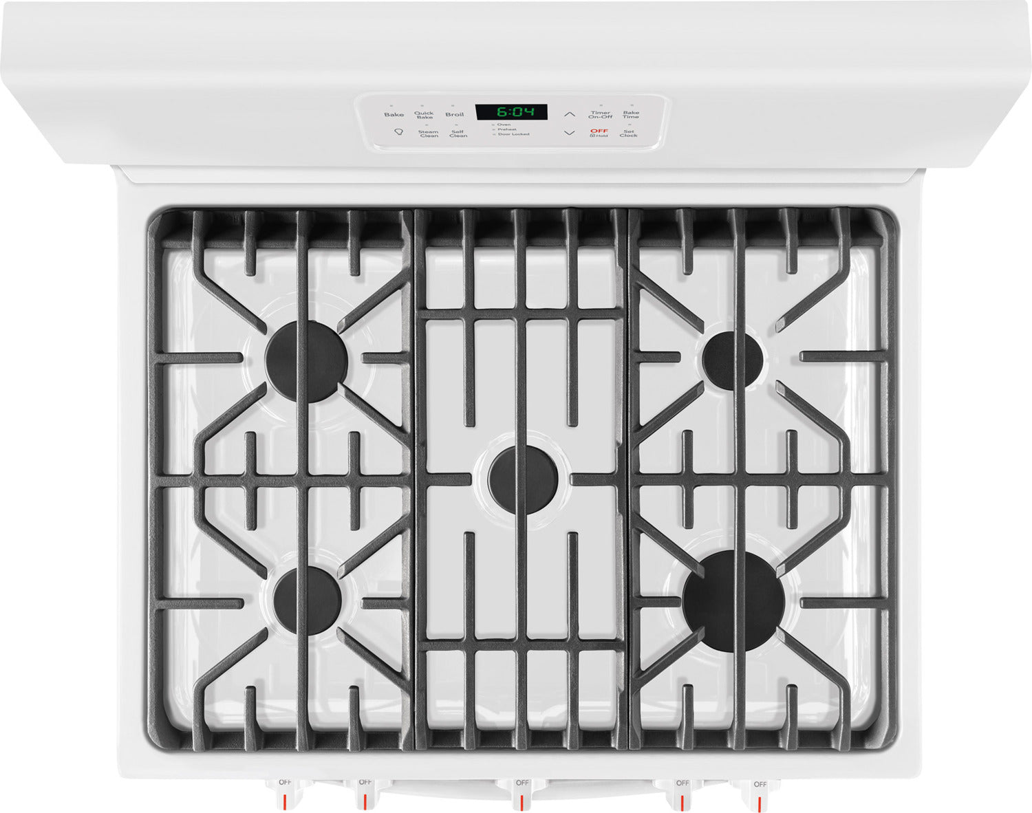 Frigidaire Gallery White Freestanding Gas Range (5.0 Cu. Ft.) - FGGF3036TW