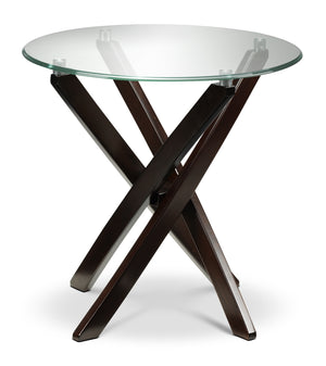 Xenia End Table - Espresso