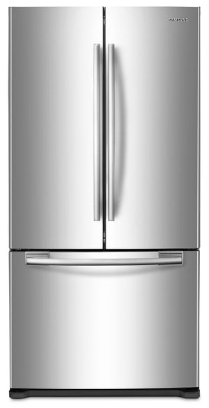 Samsung Stainless Steel Counter-Depth French Door Refrigerator (17.5 Cu. Ft.) - RF18HFENBSR