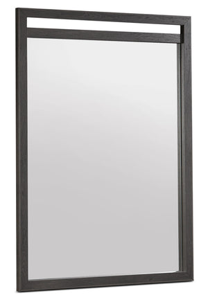 Hudson Mirror - Rustic Brown