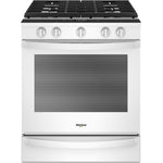 Whirlpool White Slide-In Gas True Convection Range (5.8 Cu. Ft) - WEG750H0HW