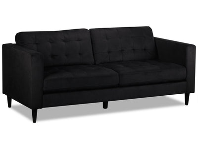 Anthena Polyester Sofa - Charcoal
