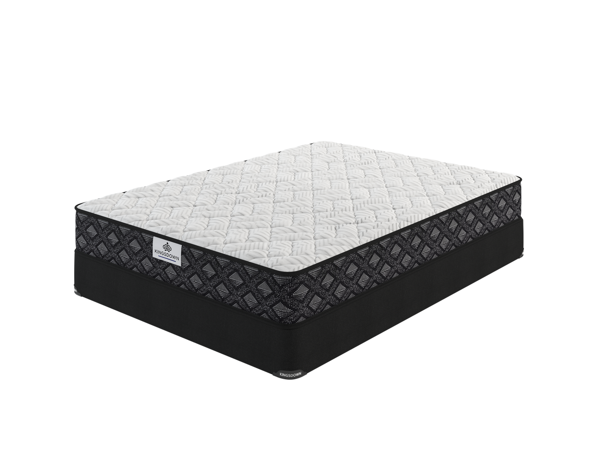 Kingsdown - Kensey Firm Queen Mattress and Boxspring Set | Leon's