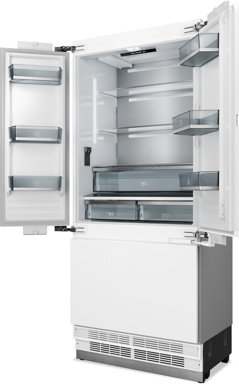 Thor Kitchen 35.75" 19.6 Cu. Ft. Panel-Ready French Door Refrigerator - XRF3619BFP