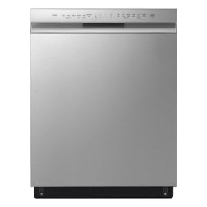 LG Smudge-Resistant Stainless Steel Front Control Dishwasher with QuadWash® and 3rd Rack - LDFN4542S