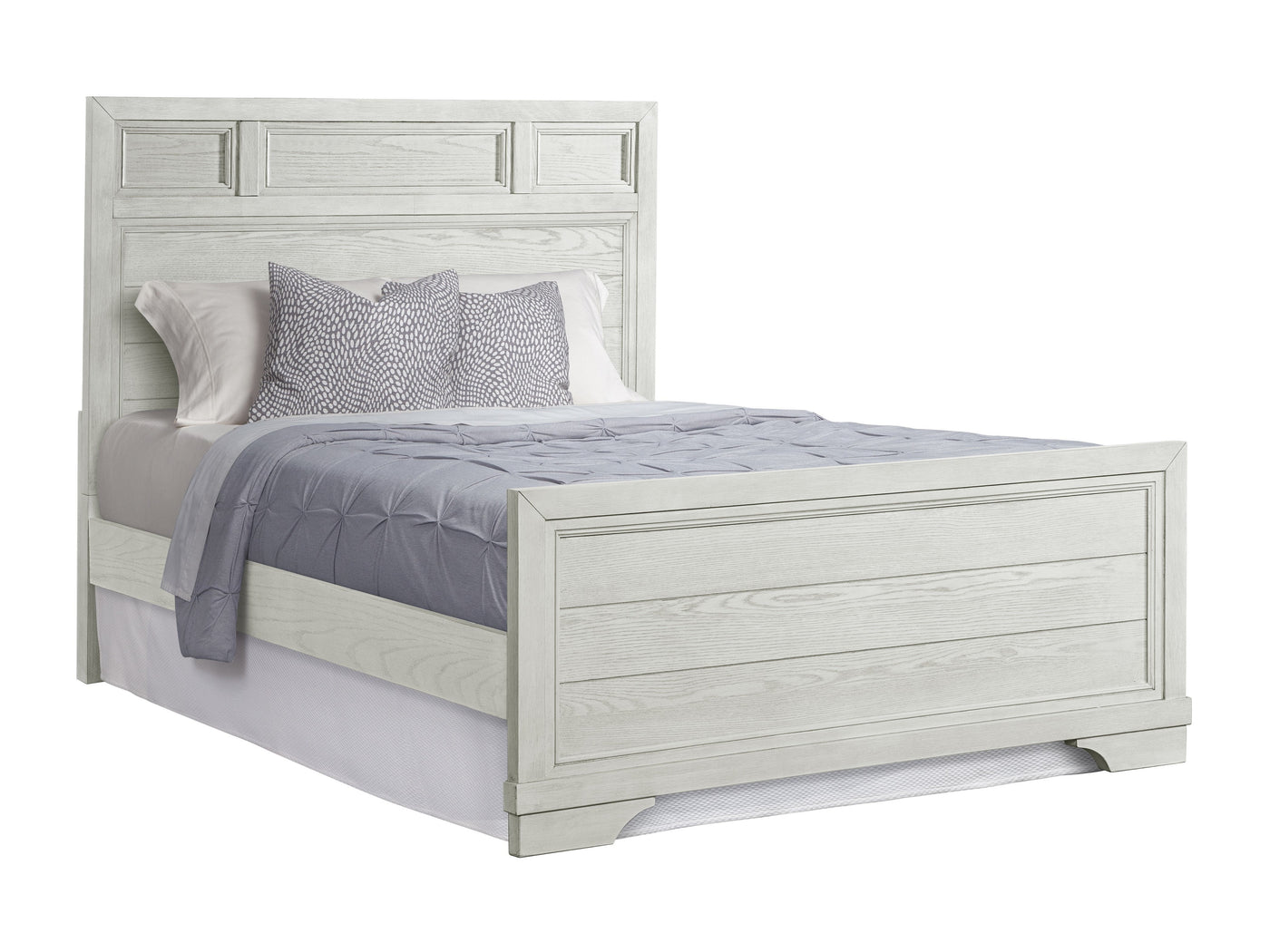 Foundry Full Bed - White