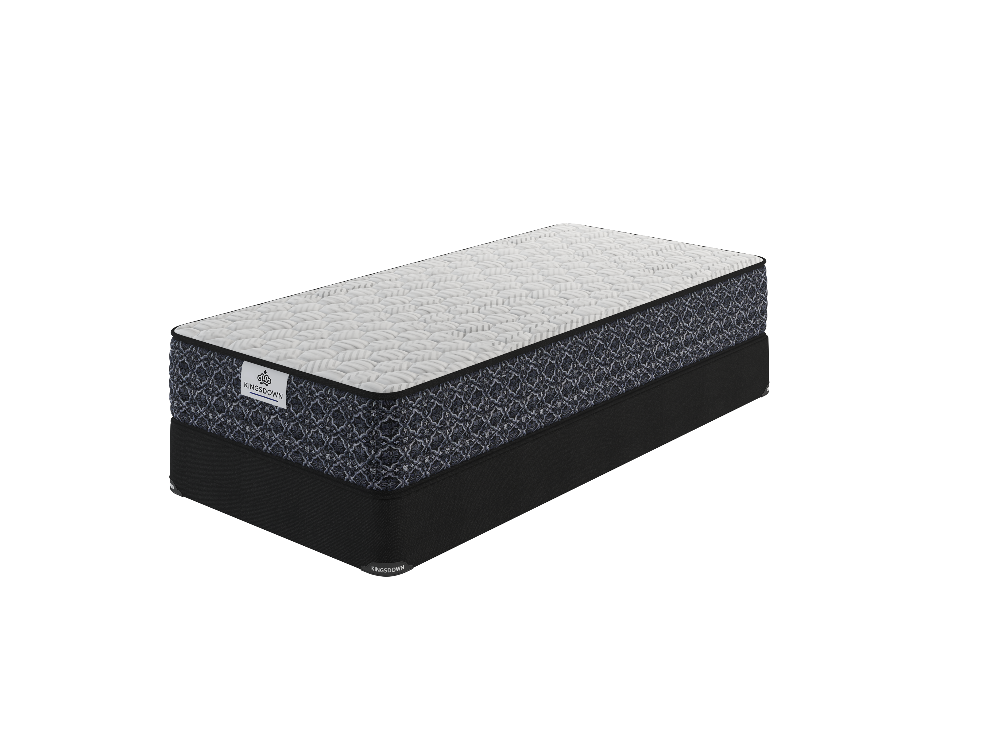 Kingsdown Oxford Firm Tight Top Twin Mattress and Boxspring Set