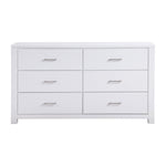 Paris 6-Drawer Dresser - White