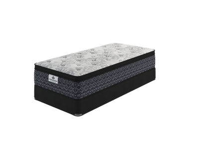 Kingsdown Percy Medium Euro Top Twin XL Mattress and Boxspring Set