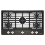 KitchenAid Black Ore Gas Cooktop - KCGK536SBE