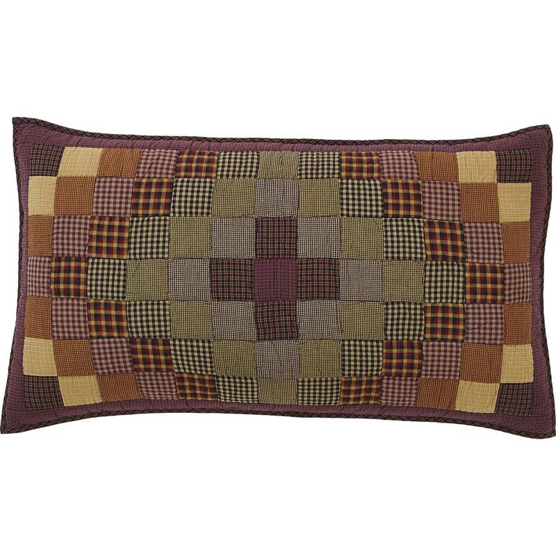 Roosevelt King Shams - Burgundy/Mustard