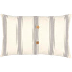 Marysvale 14 x 22 Pillow - Cream/Grey