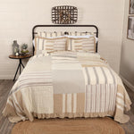 Marysvale Queen Quilt - Cream/Grey
