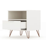 Nuuk I Night Table - Off White