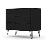 Nuuk 3-Drawer Dresser - Black