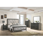 Andra 8 Drawer Dresser - Grey, Black