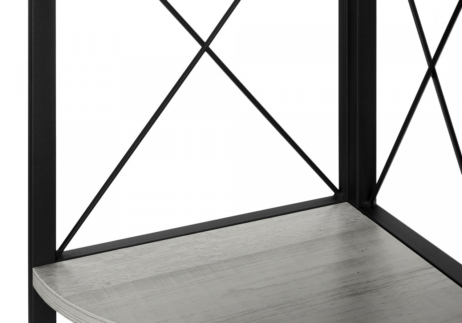 Zeva Bookcase - Grey