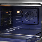 Forno Massimo 48" Stainless Steel Freestanding Dual Fuel Double Oven Range with Air Fry (6.58 Cu. Ft.) - FFSGS6325-48