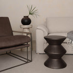 Gavrin Inverted Side Table - Bronze
