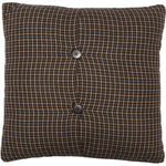 Kettle Grove I 16 x 16 Pillow - Black/Khaki