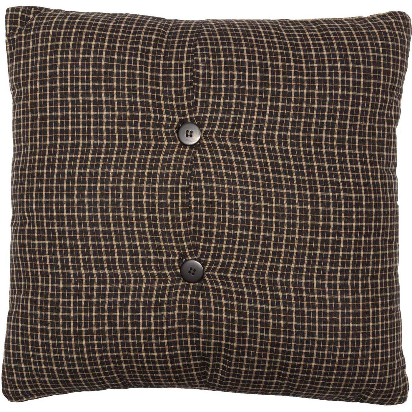 Kettle Grove I 16 x 16 Pillow - Black/Khaki