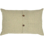 Mayfred 14 x 22 Pillow - Khaki/Barn Red