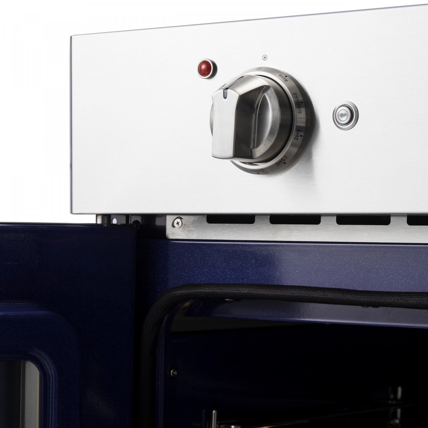 Forno Gallico Stainless Steel 30" French Door Electric Wall Oven with True Convection and Air Fry (3.68 Cu. Ft.) - FBOEL1371-30