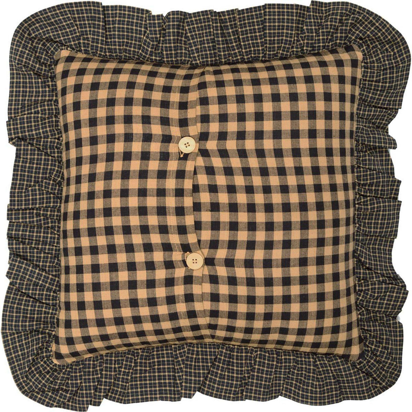 Wooddruff 18 x 18 Pillow - Natural/Burgundy