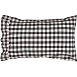 Kuna Standard Pillow Case - Black/White - Set of 2