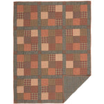 Knightsbridge Twin Quilt - Olive/Khaki