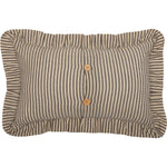 Kiraly Utca II 14 x 22 Pillow - Charcoal