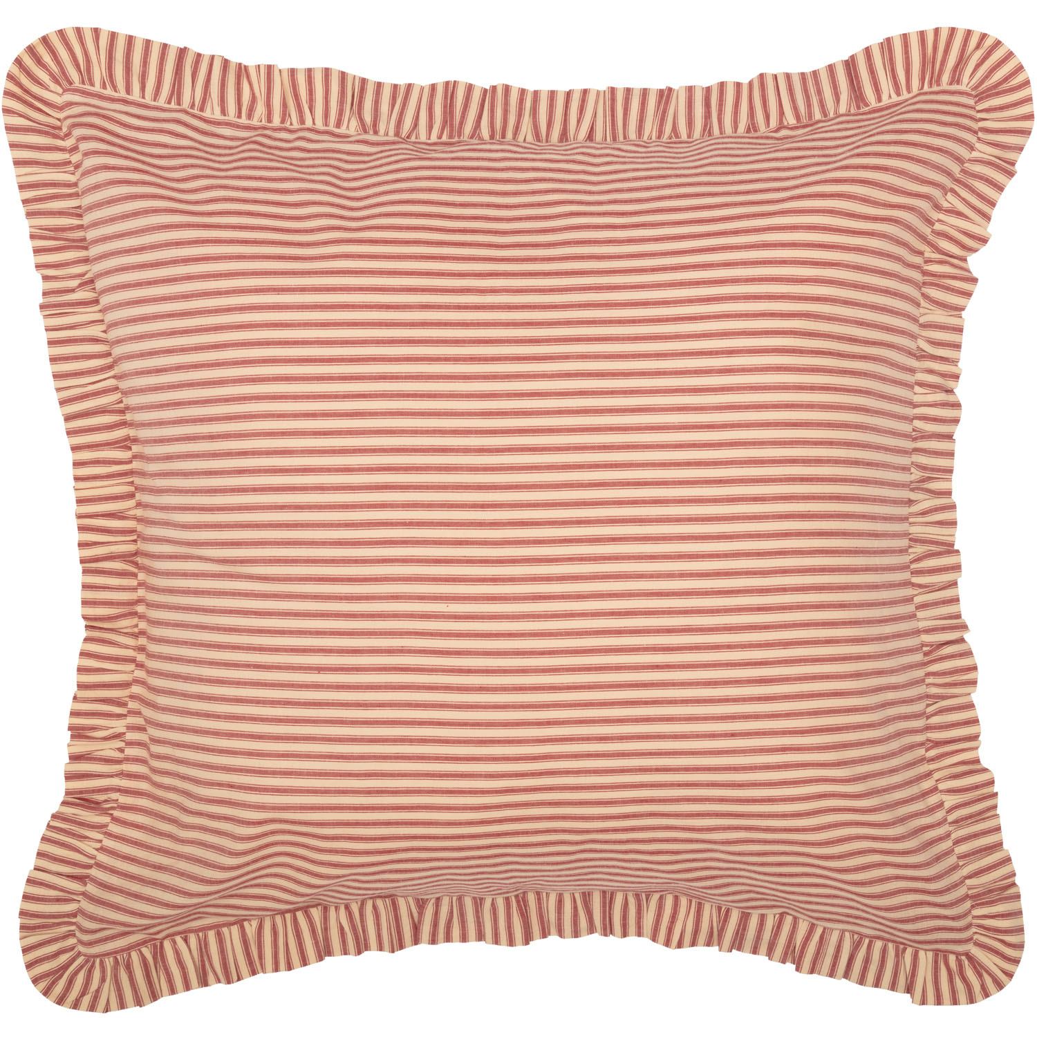 Kiraly Utca II Euro Sham - Red