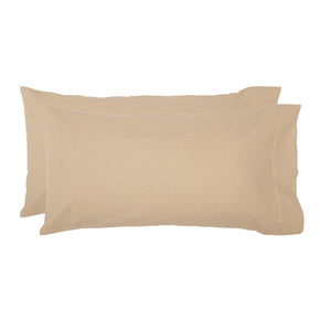 Athol King Pillow Case - Vintage Tan - Set of 2