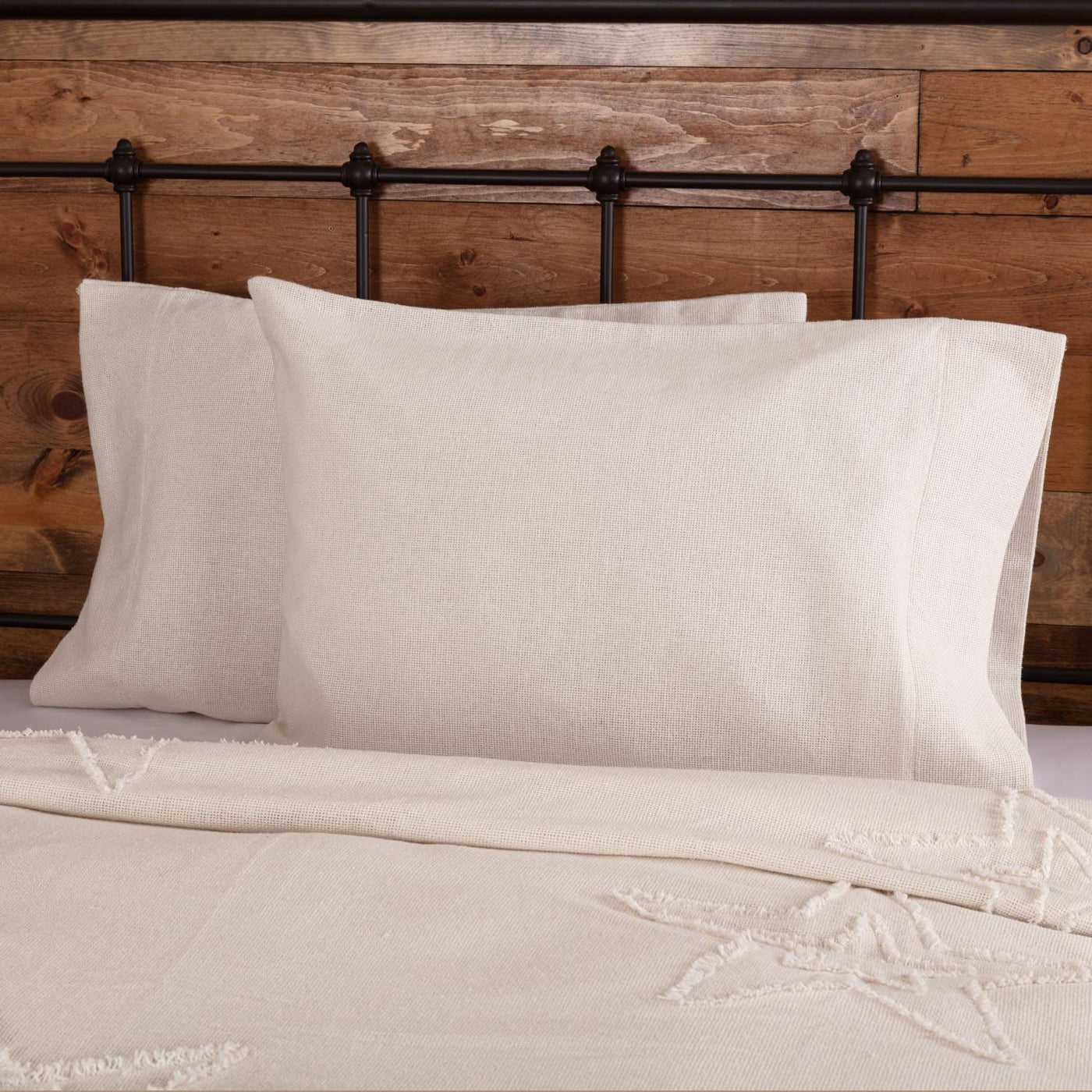 Athol Standard Pillow Case - White - Set of 2
