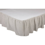 Riverton King Bed Skirt - Blue/White