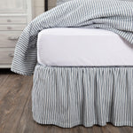 Kiraly Utca Twin Bed Skirt - Blue