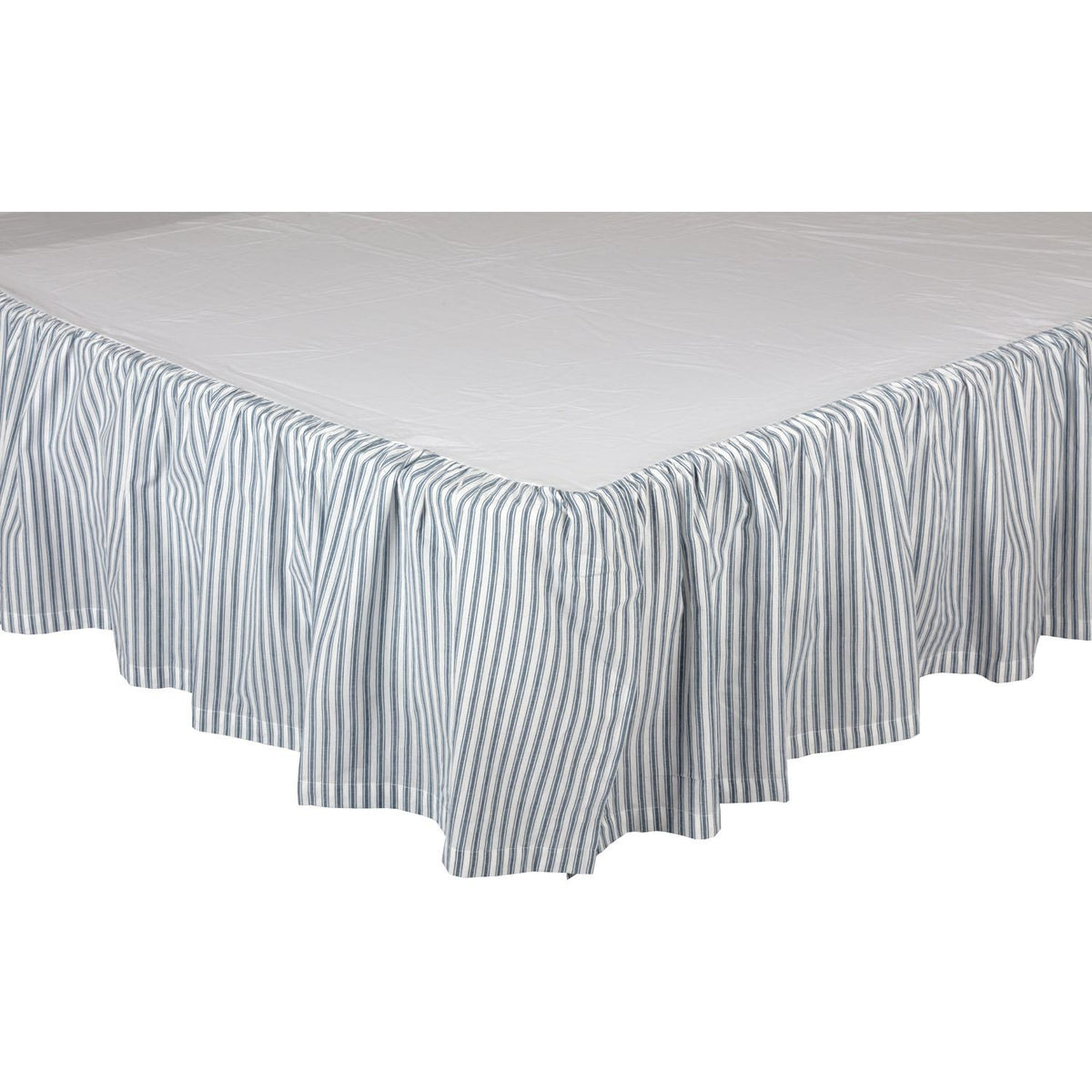 Kiraly Utca Twin Bed Skirt - Blue