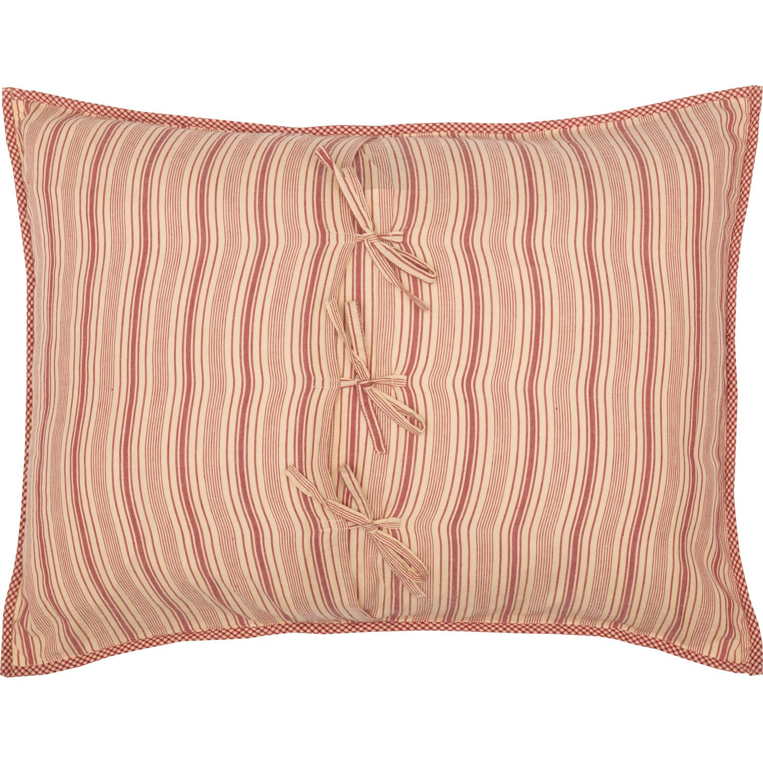 Kiraly Utca I Standard Sham - Red