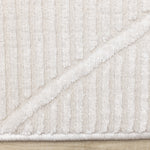 Logan Modern Lines Area Rug - Cream - 8' X 11'